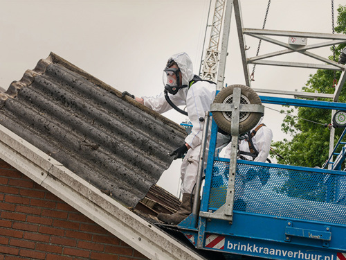 removing asbestos